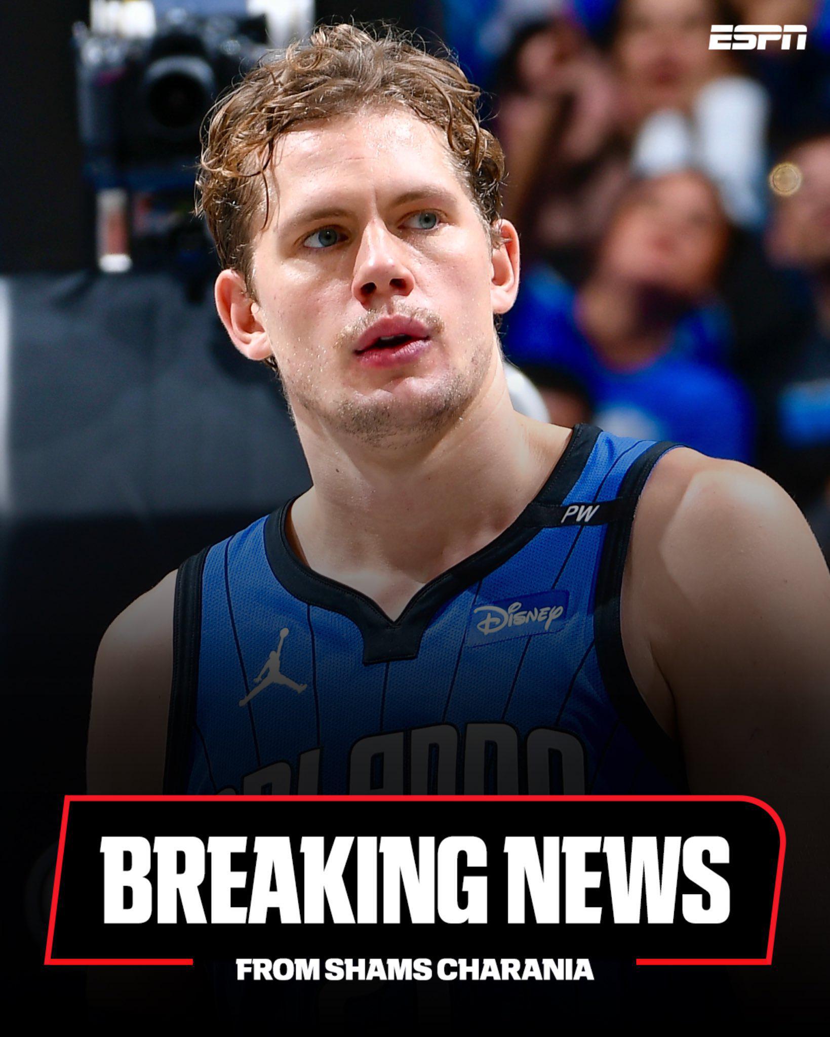 此前1100万球队选项被拒Shams：大瓦格纳一年500万重返魔术