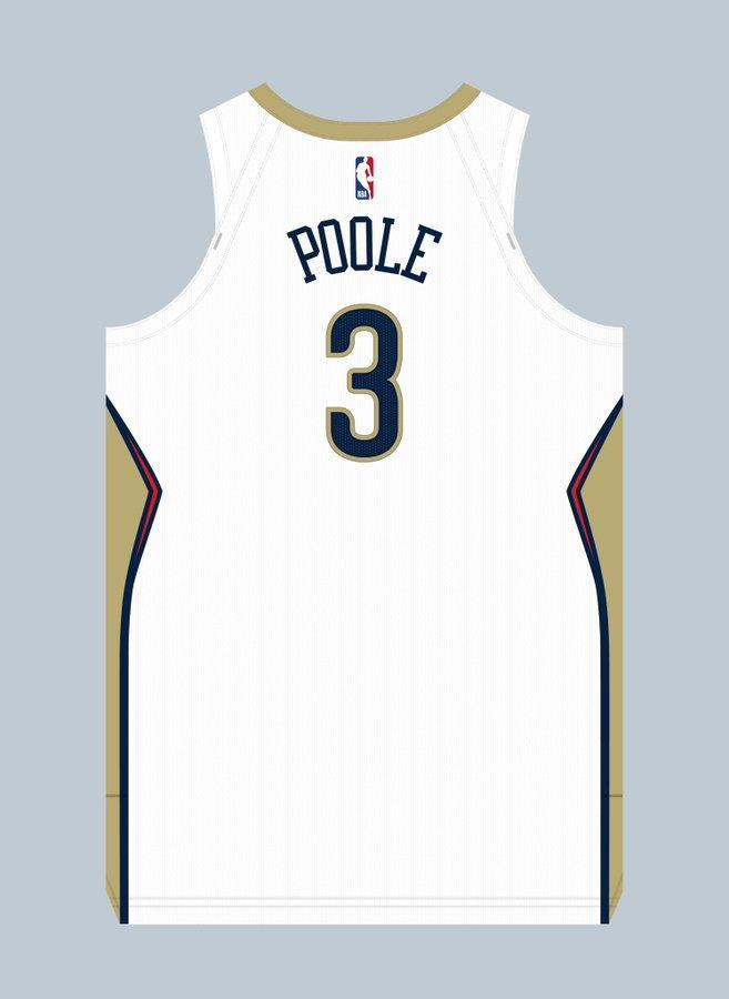 直接继承球衣号码普尔在鹈鹕将穿回3号 此前属于交易他的CJ